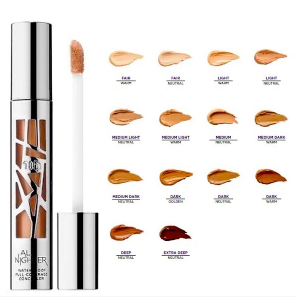 URBAN DECAY ALL NIGHTER WATERPROOF FULL COVERAGE CONCEALER  DEEP NEURAL